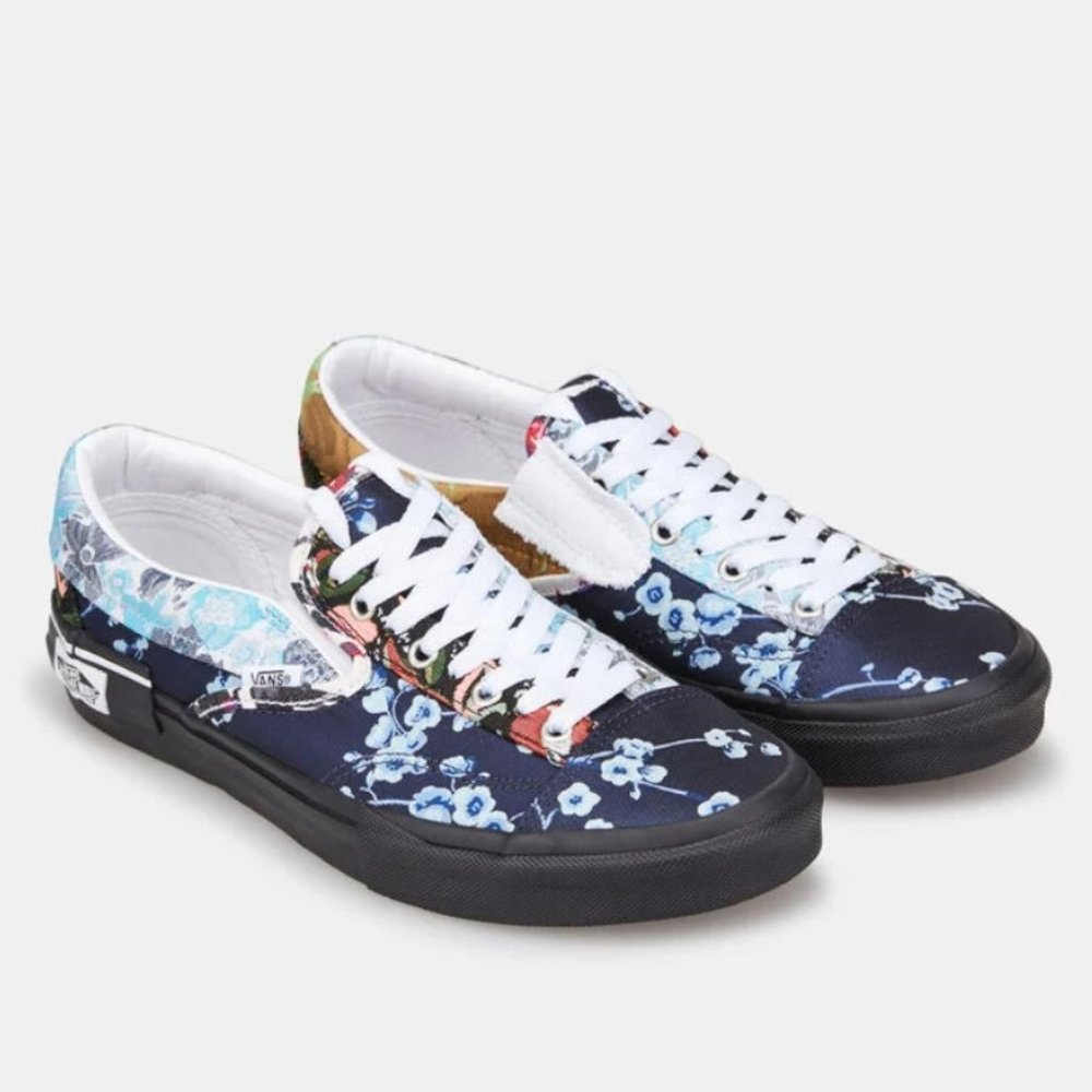 Vans Slip-On Cap Floral Brocade Sneakers Women's 6